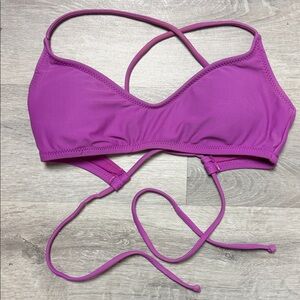 Mossimo Supply Co. Vibrant Purple Bikini Top